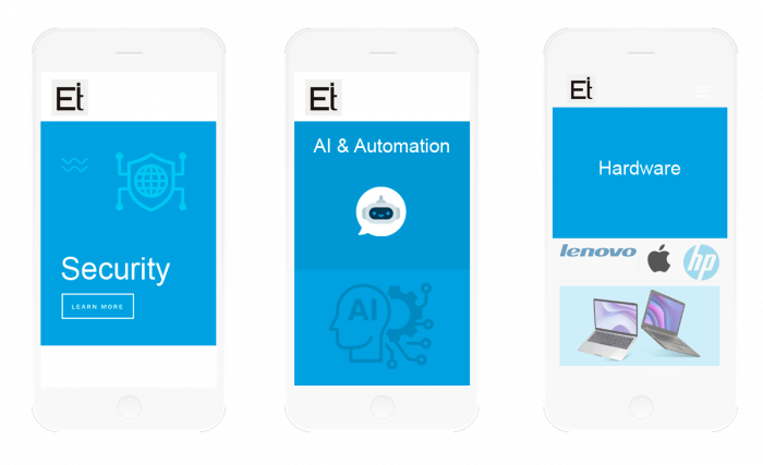 IT solutions overview for security, automation, and infrastructure