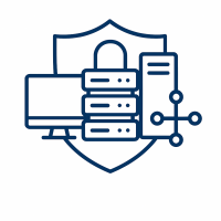 IT infrastructure and hardware services illustration